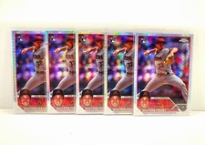 LOT 5x 2023 Topps Chrome Update Brandon Pfaadt ROOKIE Prism Refractor Silver L1
