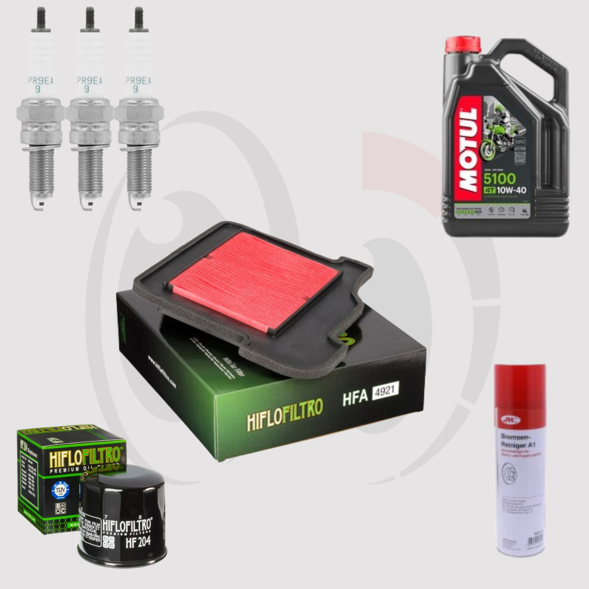 Pack Vidange YAMAHA XSR 900 2016-2021 avec Huile 10w40 Motul 4L
