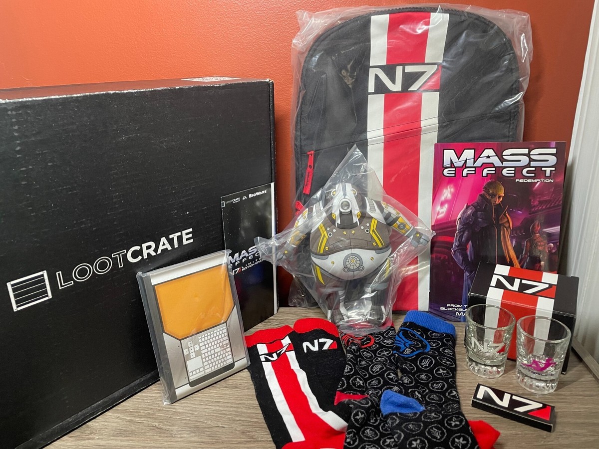 MASS EFFECT N7 LIMITED EDITION LOOT CRATE (Bioware) Rare w/ Box