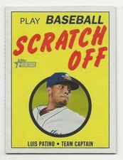 2020 Topps Heritage Minor LUIS PATINO 1971 Scratch-Off Insert Sod Poodles #8