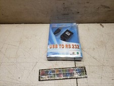 NOS Belkin USB to Serial Portable Adapter Male RS-232 DB9 Cable