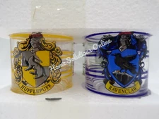 Pottery Barn HARRY POTTER Hogwarts Houses Crest Gryffindor Tumblers S/ 4 #9989F