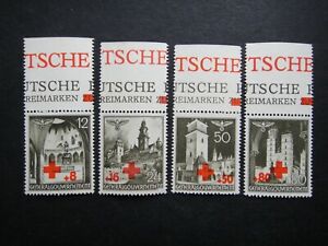Germany Nazi 1940 Stamp MINT Red Cross Swastika Eagle Generalgouvernement WWII T