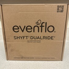 Evenflo Shyft Dualride All Weather Car Seat Stroller Cover Protect Gray 6451001