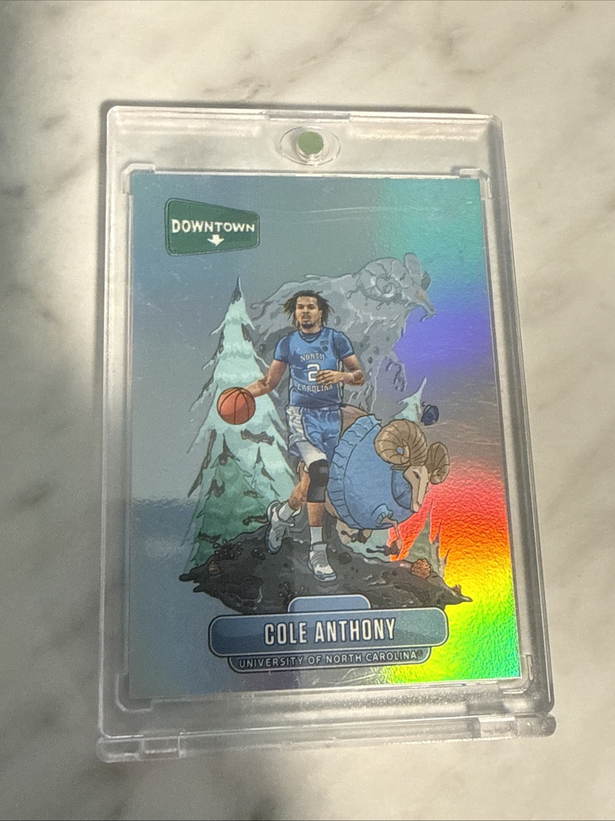 2020-21 Panini Prizm Draft Picks - Downtown Cole Anthony #D-3 (RC)