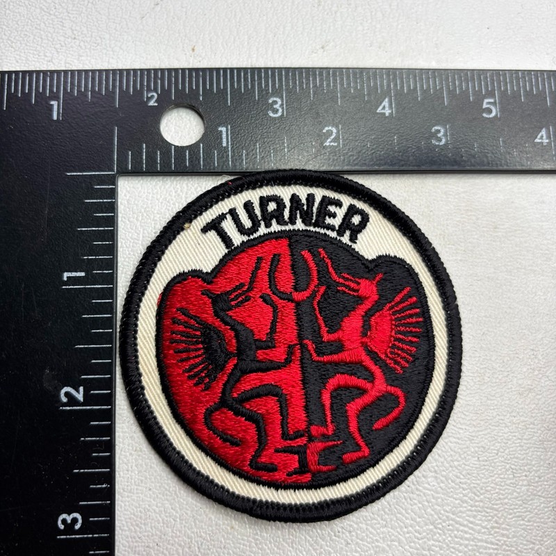 Vintage TURNER MOTORS Car Auto Embroidered Patch 67WW