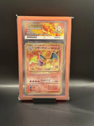 Pokémon TCG Charizard & Ho-oh Ex Deck Charizard Holo 003/032 Ace 10 Gem Mint