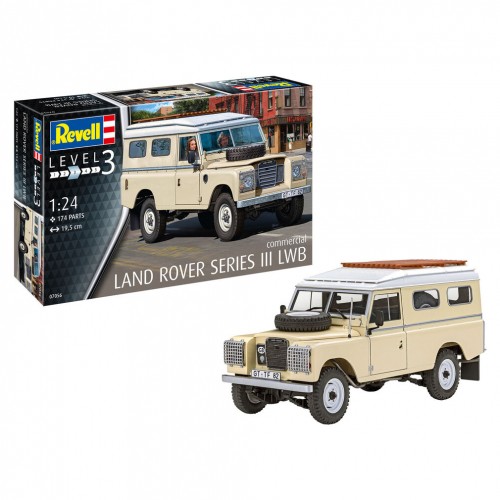 Revell - Land Rover Series III LWB 109 Commercial - 1:24 - 174 Teile-image