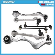 Front Suspension Wishbone Track Control Arms + Drop Links Kit Fit BMW 3 Series