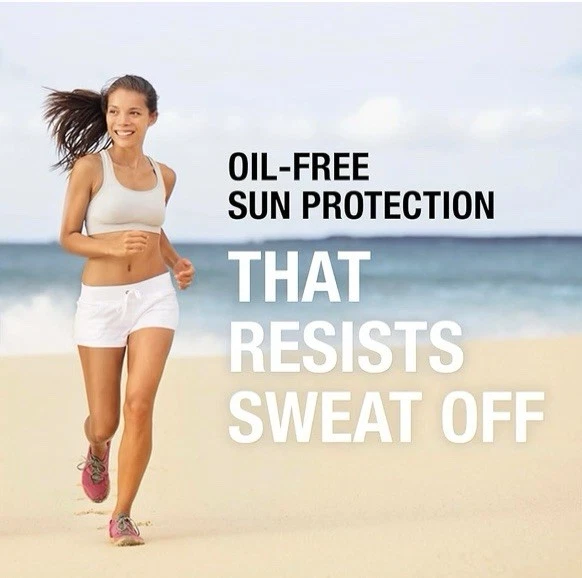 Neutrogena Sport Face Sunscreen SPF 70+ 2.5 fl oz OilFree Sweat Water Resistant - Image 3 of 4