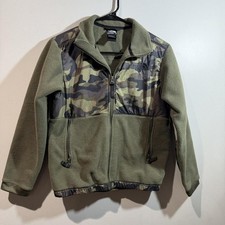 The North Face Boys' Medium Fleece Jacket Camo Streetwear