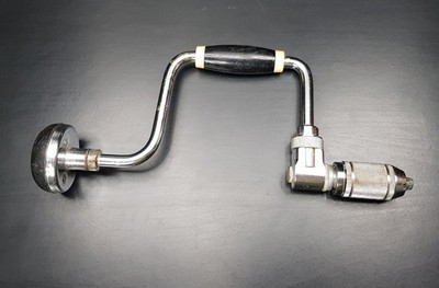 Stanley 02-742 No73 - 10'' STREBE HANDBOHRER VINTAGE TISCHLEREI HOLZBEARBEITUNGSWERKZEUG