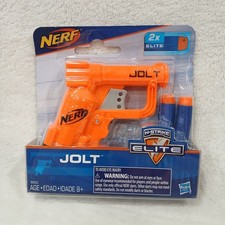 Nerf N-Strike Elite Jolt Orange Blaster Toy Gun w/ 2 Darts B8802 - New In Box