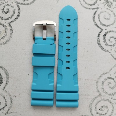 Kautschuk Uhrenarmband  für Panerai Ersatzarmband  26 mm