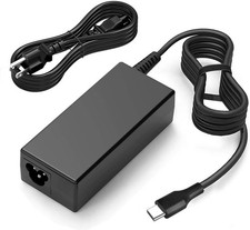 Universal 45W Chromebook Charger USB C Laptop Type C Power Supply New