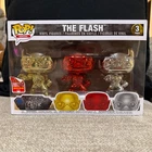 Funko Pop! Heroes DC Justice League The Flash 3-Pack 2018 Summer Convention