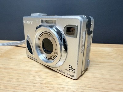 Sony Cyber-shot DSC-W7 7.2MP Digital Camera - Silver for sale