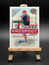 2024 Panini Prospect Edition Travis Sykora Prospect Ticket Auto #91 Baseball