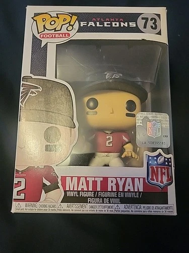 Funko Pop! Football NFL ~ Matt Ryan #73 Atlanta Falcons ~ 2017 ~ New In Box