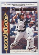 1998 Pacific Online Red Carlos Hernandez #639 0b5