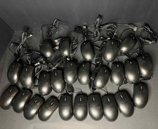 Lot of 25 Optical Mouse USB Scroll Wheel Mouse Mixed Lot