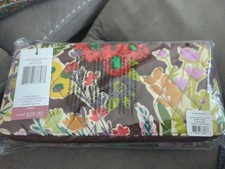 Vera Bradley Large Travel Pill Case In Evening Garden Organizer Floral, Sealed