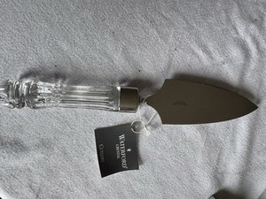 Waterford Crystal Cake Knife Server With Original Box
