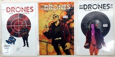 Drones Lot of 3 #1 Sub, 2, 3 (2015) IDW Publishing 1st Print Comic Books