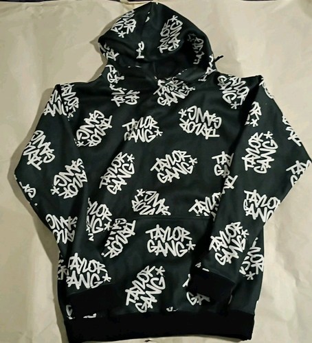 Taylor Gang All Over Print Pullover Hoodie Size Small