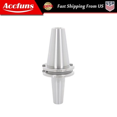 1/4 Inch Shrink Fit End Mill Holder G2.5 Balanced 25000 RPM New CAT40