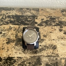 MVMT Mens Chronograph Steel with Leather Band...