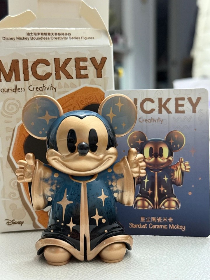 Disney Mickey Boundless Creativity Series Figure Secret-stardust ceramic mickey