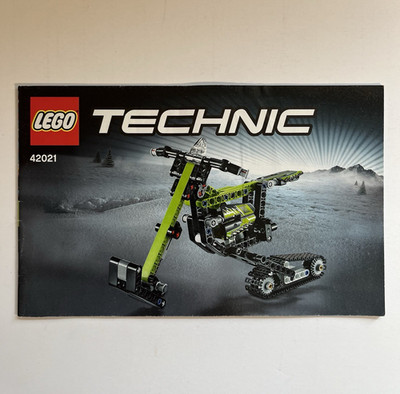 LEGO Technic Set 42021 Snow Bike Only Instruction Manual