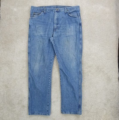 Wrangler Five Star Premium Regular Fit Jeans Herren 40x32 Blau Denim Straight Leg
