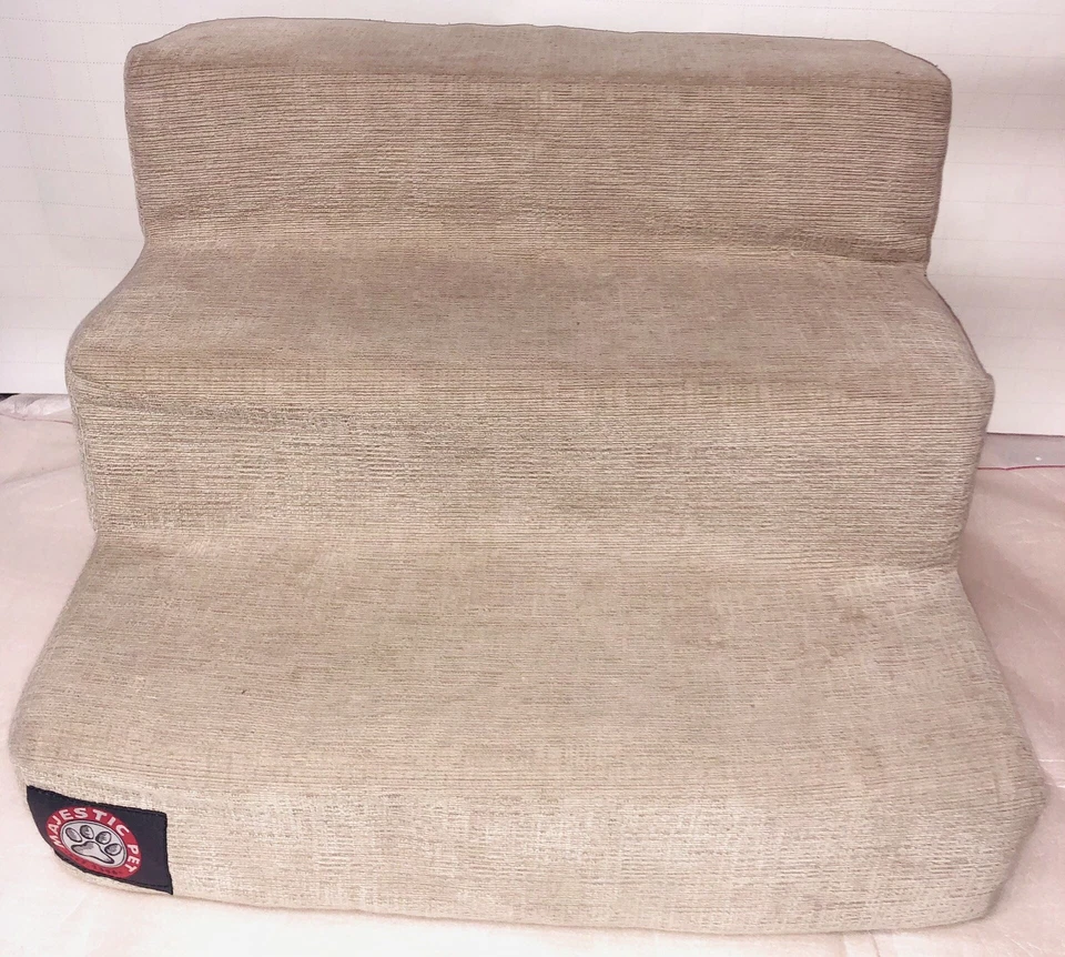 Majestic Pet Products 3 Step Stone Pet Stairs Dog Cat Chihuahua Yorki - Image 2 of 4