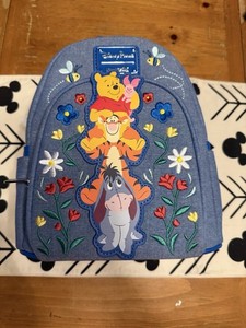 Winnie the Pooh Denim Backpack | eBay display picture 3