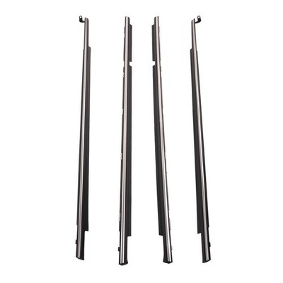 4pcs Outer Weatherstrip Door Belt Set for Toyota Corolla 1995-2002 75710-02050
