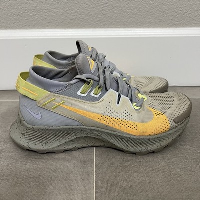 Nike Pegasus Trail 2 Womens 7 Gray Outdoor Hiking Sneaker Shoes CK4309-001