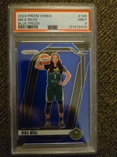 2024 Panini Prizm WNBA Nika Muhl Blue Prizm /199 Gem 9