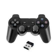 1-2PCS 2.4GHz Wireless Game Controller - Dual Vibration Gamepad for PC/Android T