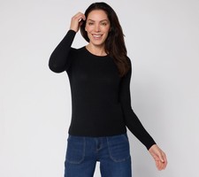 Soft by NAADAM The Soft Collection 100 Cashmere Crew Neck Sweater Black S New