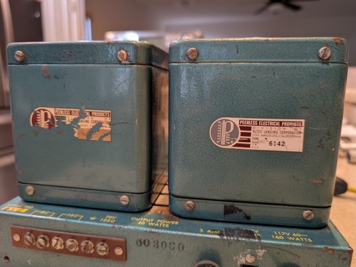 Altec 350A Vintage Monoblock Tube Amplifier 40 Watts For Parts Or Repair - Picture 11 of 24