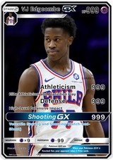 2025 Custom Rookie VJ EDGECOMBE Custom Pokemon Card 1/1