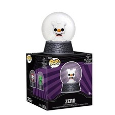 Funko Pop Nightmare Before Christmas Zero Mini Snow Globe Vinyl Figure New