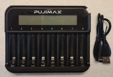 PJ-L808 PUJIMAX  8 slot li-ion AA AAA battery charger