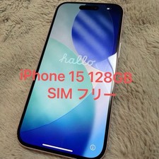 Unlocked iPhone 15 128GB Pink MagSafe Compatible, Screen & Camera OK From Japan