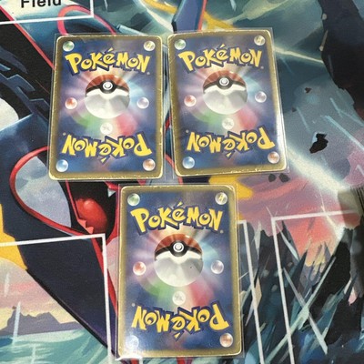 Zekrom EX Reshiram EX Victini SR Promo 3-Card Set Pokémon Cards