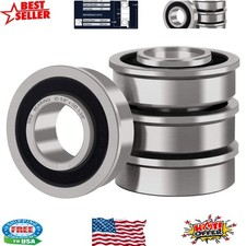 Heavy-Duty 5/8" x 1-3/8" Flanged Ball Bearings - Smooth Operation for Equipment