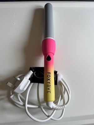 Lockenstab Neongelb und Pink 32 mm FoxyBAE Top Zustand 