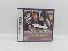 Ace Attorney Investigations Miles Edgeworth Nintendo DS CIB *CLEAN Authentic